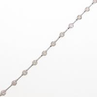 K18WG ダイヤモンドブレスレット10％引き