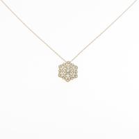 【リメイク】K18YG ダイヤモンドネックレス