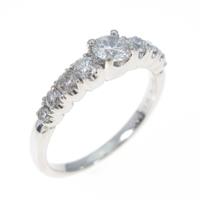 PT1000 ダイヤモンドリング 0．199ct・D・SI2・VG
