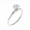 ティファニー クラシックソリティア リング 0．37ct・H・VVS1・3EXT