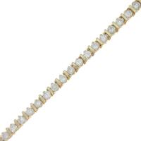 14KYG ダイヤモンドブレスレット