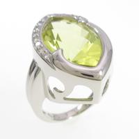 K18WG クオーツリング