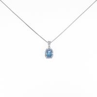 PT アクアマリンネックレス