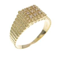 【新品】K18YG ダイヤモンドリング