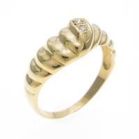 K18YG ダイヤモンドリング