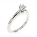 ティファニー クラシックソリティア リング 0．19ct・E・VVS1・3EXT
