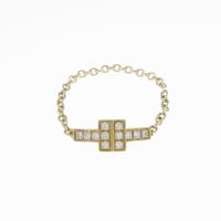 ティファニー T トゥー チェーン リング