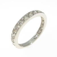 PT ハーフエタニティ ダイヤモンドリング