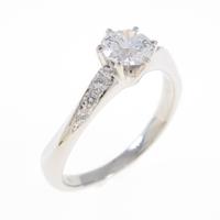 タサキ ダイヤモンドリング 0．41ct