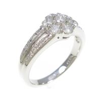 PT フラワー ダイヤモンドリング