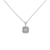 【新品】プラチナダイヤモンドネックレス 0．302ct・E・SI2・VG