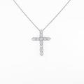 PT クロス ダイヤモンドネックレス