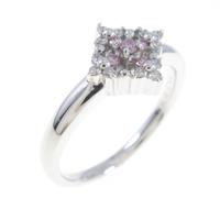 K18WG ダイヤモンドリング