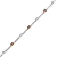 LINE ダイヤモンドブレスレット