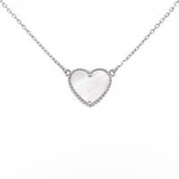 ヴァンクリーフ＆アーペル ラッキーアルハンブラ ハート ネックレス