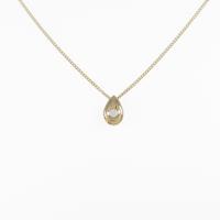 K18YG ダイヤモンドネックレス