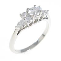 ティファニー セブンストーン リング