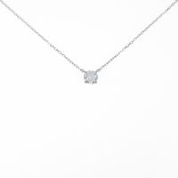 ヴァンドーム ダイヤモンドネックレス 0．283ct・D・SI2・EXT