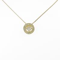 K18YG ダイヤモンドネックレス