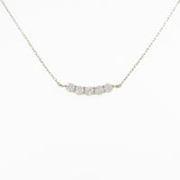 K18YG ダイヤモンドネックレス