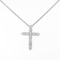 PT クロス ダイヤモンドネックレス