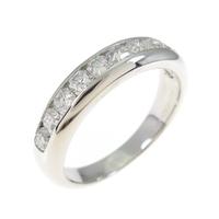 ティファニー ルシダ ハーフサークル リング