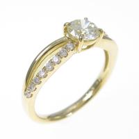 【リメイク】K18YG ダイヤモンドリング 0．509ct・VLY・VVS2・EXT H＆C