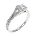 【リメイク】プラチナダイヤモンドリング 0．552ct・F・VS2・EXT H＆C