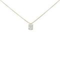 【リメイク】K18YG ダイヤモンドネックレス 0．418ct・F・SI2・オーバルカット
