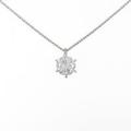 【リメイク】プラチナ ダイヤモンドネックレス 1．538ct・G・SI2・GOOD