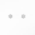 【リメイク】プラチナ／ST ダイヤモンドピアス 0．335ct・0．339ct・D・VS1・EXT H＆C5％引き