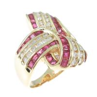 K18YG ルビーリング