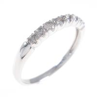 K14WG ダイヤモンドリング