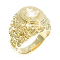 K18YG ダイヤモンドリング