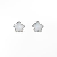 ポンテヴェキオ フラワー マザーオブパールピアス