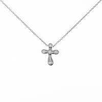 ティファニー ミニクロス ネックレス