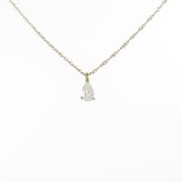 K18YG ダイヤモンドネックレス