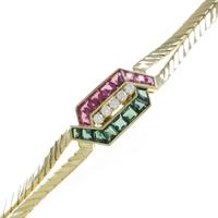 ウェレンドルフ カラーストーンブレスレット