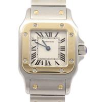 カルティエ W20012C4 サントスガルベ コンビ SSxYG クォーツ