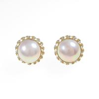 K18YG マベパールピアス