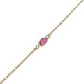 K18YG ルビーブレスレット