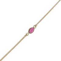 K18YG ルビーブレスレット