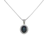 PT サファイヤネックレス