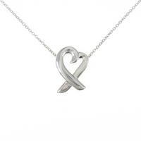 ティファニー ラビングハート スモール ネックレス