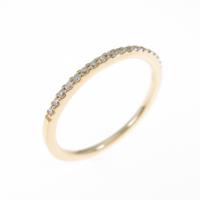 アガット ダイヤモンドピンキーリング