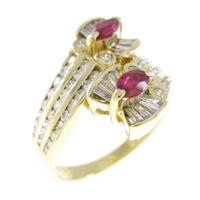 K18YG ルビーリング