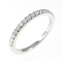 ティファニー ソレスト ハーフサークル リング