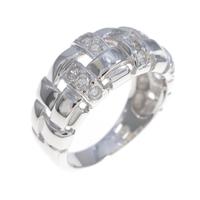 K18WG ダイヤモンドリング