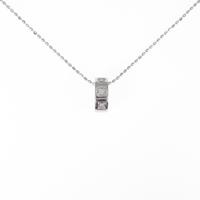 K18WG ダイヤモンドネックレス