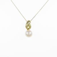 K18YG アコヤパールネックレス